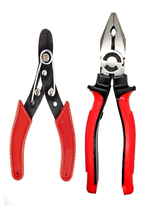 PILERMAN 8-Inch Combination Plier and 5-Inch Wire Stripper & Cutter - Image 2
